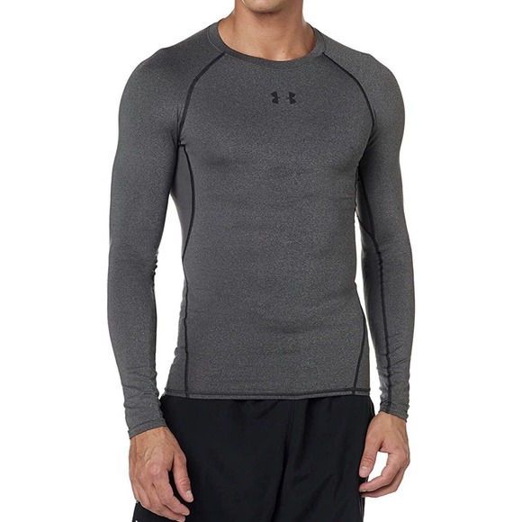 Under Armour Men's HeatGear Armour Compression Long Sleeve T-Shirt Size XXL - Picture 1 of 5